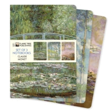 Set of 3 Notebooks Claude Monet