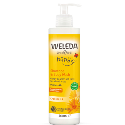Calendula Shampoo and Body Wash 400mls