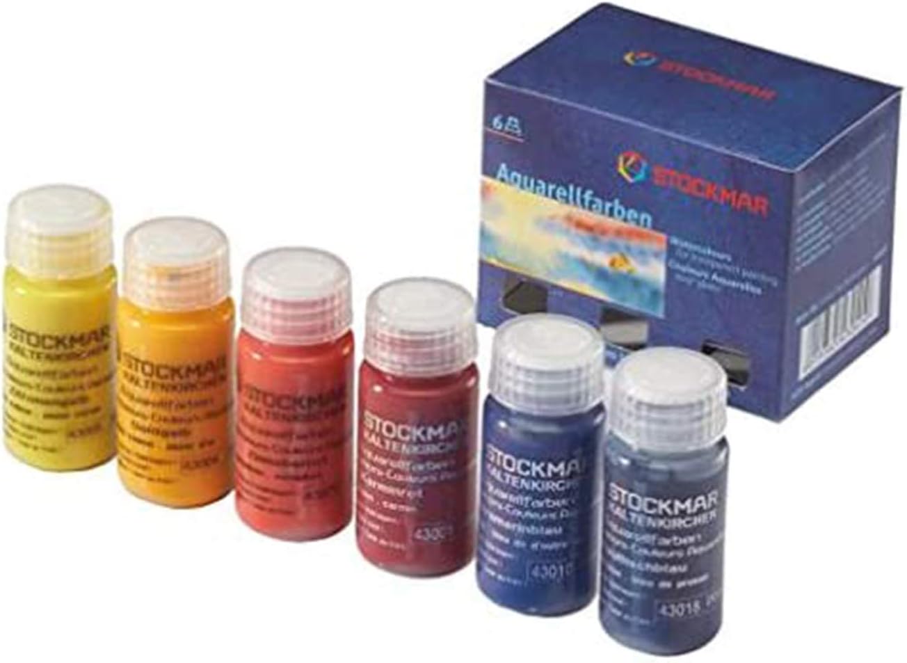 Stockmar Watercolour Paint Box of 6