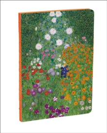 Flower Garden by Gustav Klimt Notebook