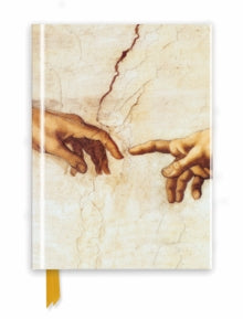 Michelangelo: Creation hands Notebook