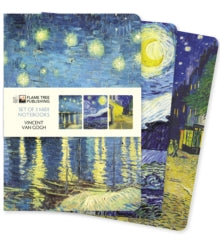 Van Gogh: Starry night 3 Midi Notebooks