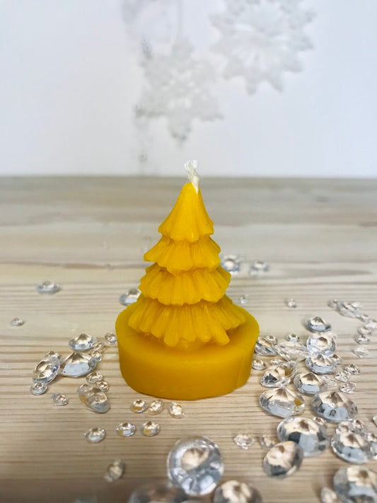 Little Christmas Tree Tealight Candle