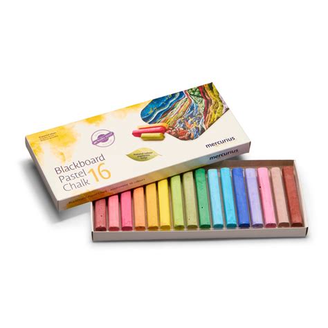 Blackboard Pastel Chalk 16 pieces