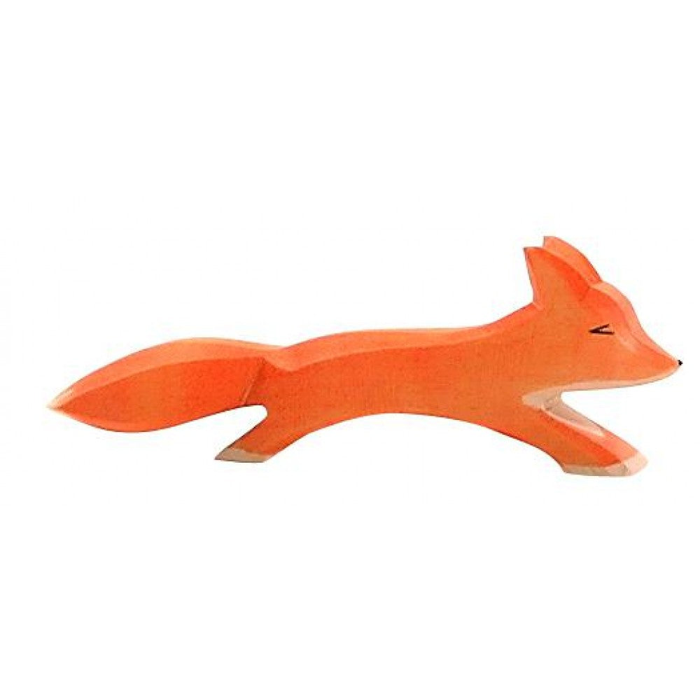 Wooden Fox running